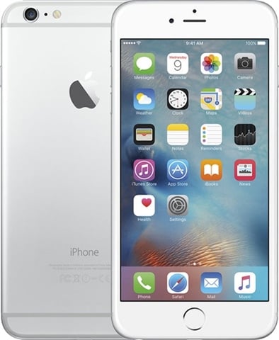 Apple iPhone 6 Plus 16GB Silver, Unlocked B